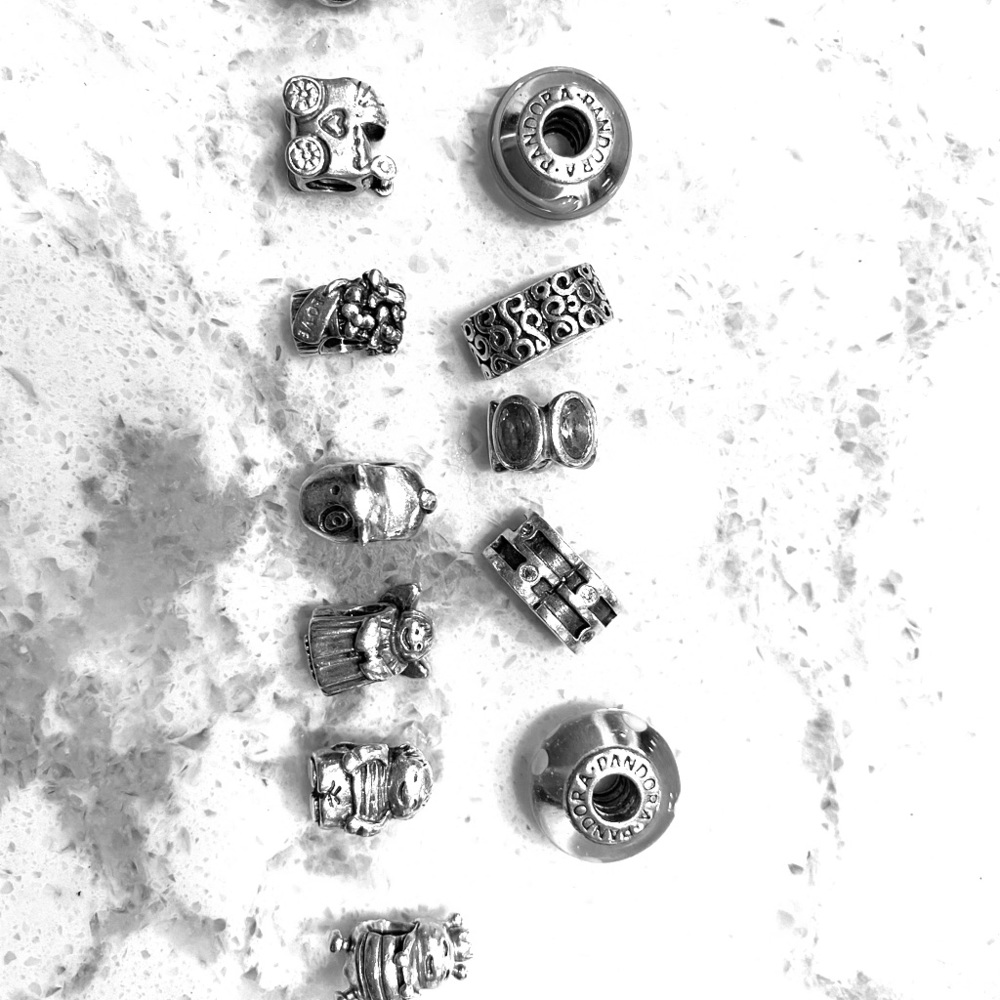12 Authentic Pandora charms